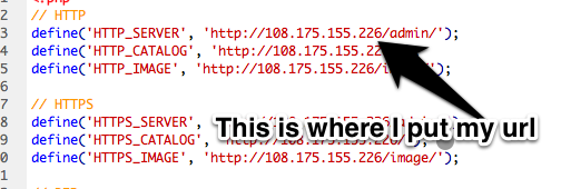 How To Change Ip Address In Url Help Opencart Community
