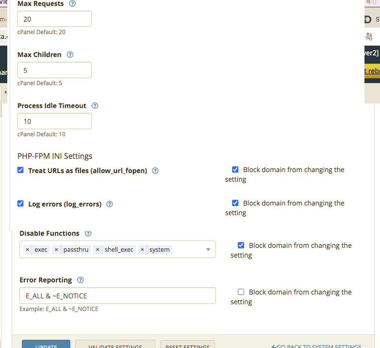 SYSTEM PHP-FPM SETTINGS .png